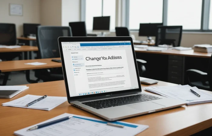 siret changement adresse